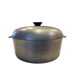 Health National Aluminum Dutch Oven Stock Pot W/Lid 4Qts. Preowned USA Vintage